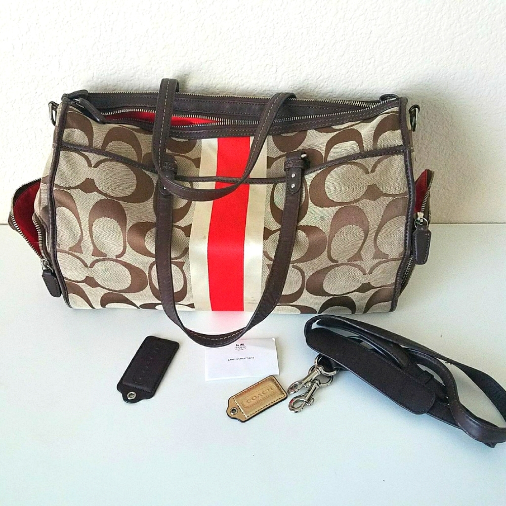 Coach Diaper/Carry-all Bag